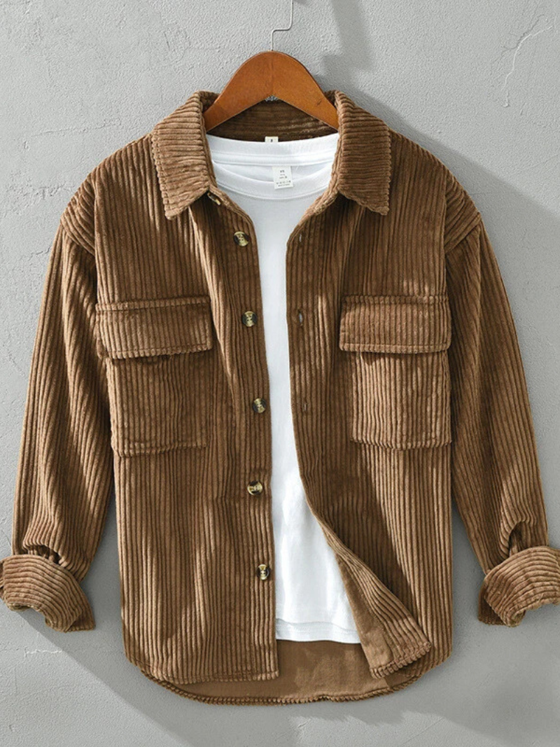 Henry – Warmes Cordhemd